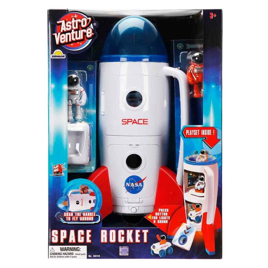 Astro Venture Sesli Ve Işıklı Uzay Roketi 