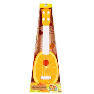 Meyve Desenli Mini Gitar 35 Cm.
