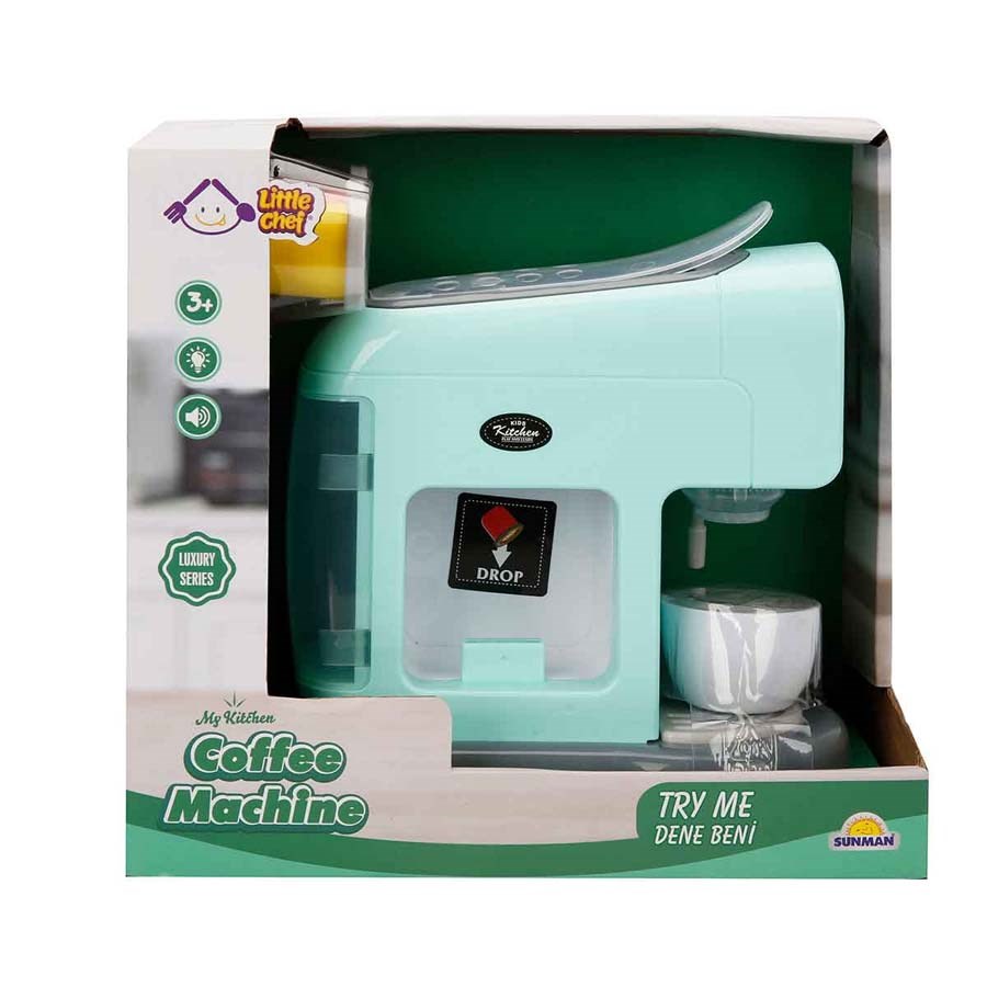 Little Chef Sesli ve Işıklı Kapsül Kahve Makinesi 