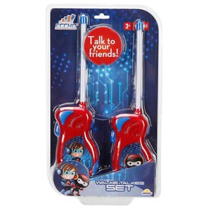 Walkie Talkie Süper Kahraman Temalı Telsiz Seti