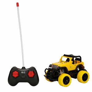 1:43 Uzaktan Kumandalı Işıklı Mini Jeep 12 cm