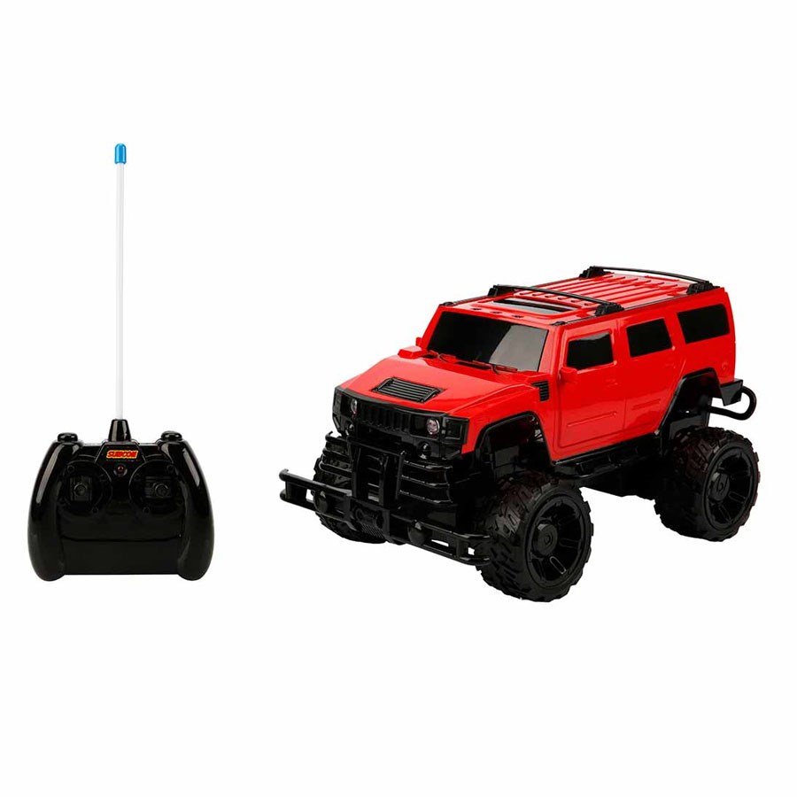 Uzaktan Kumandalı Big Foot Jeep Kırmızı