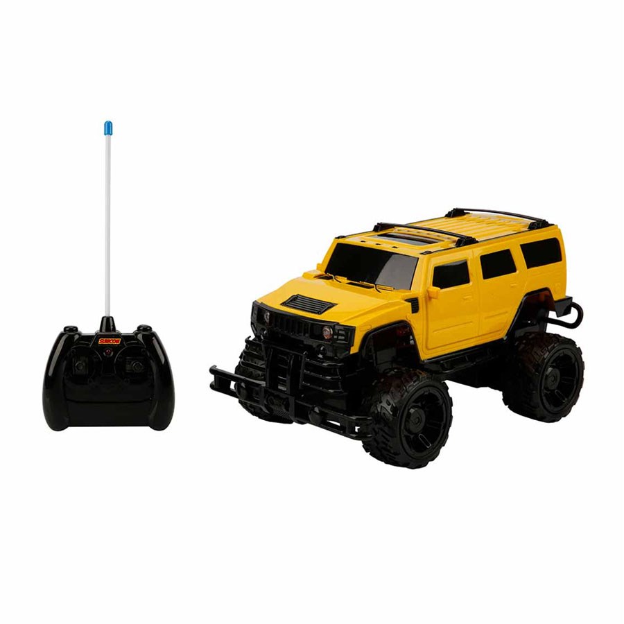 Uzaktan Kumandalı Big Foot Jeep Sarı