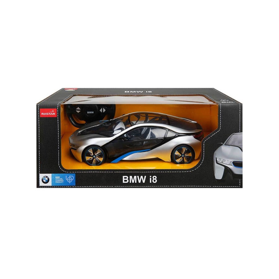 BMW İ8 Uzaktan Kumandalı Işıklı Araba Gri