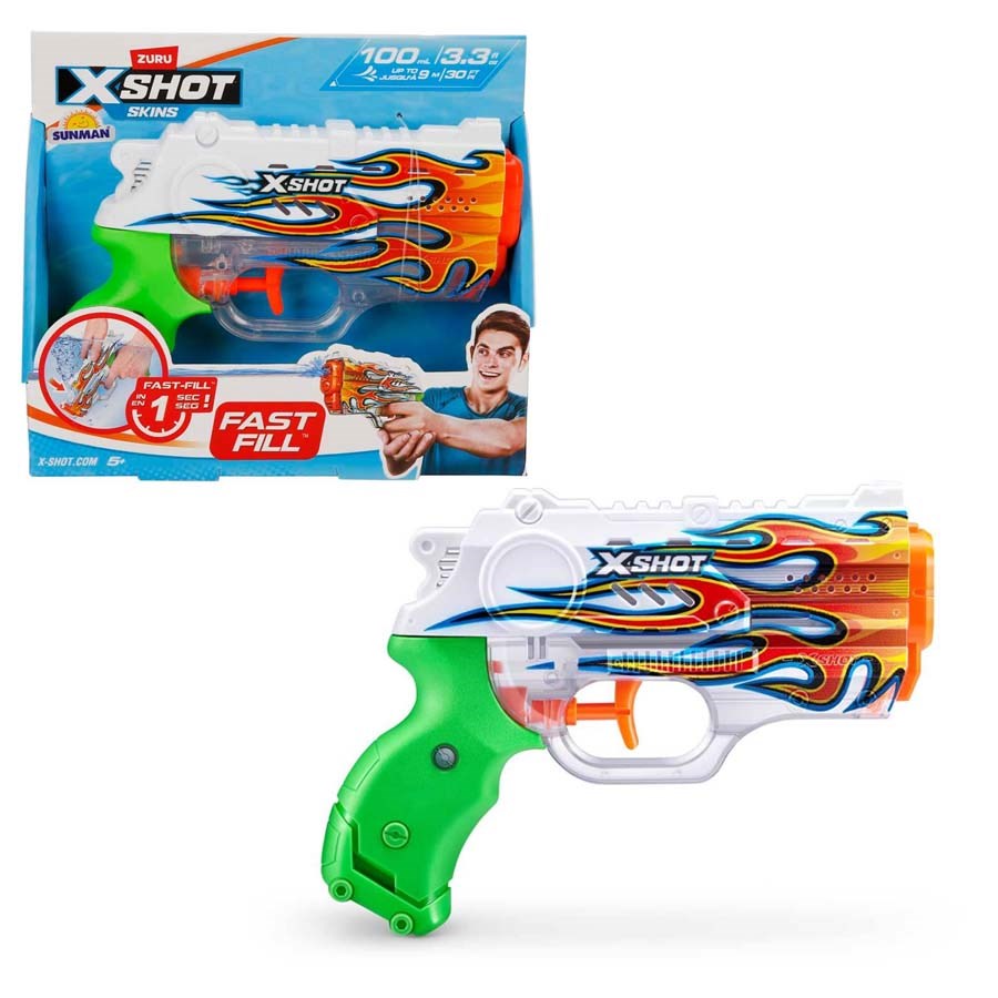 X-Shot Skins Nano Fast Fill Su Tabancası 