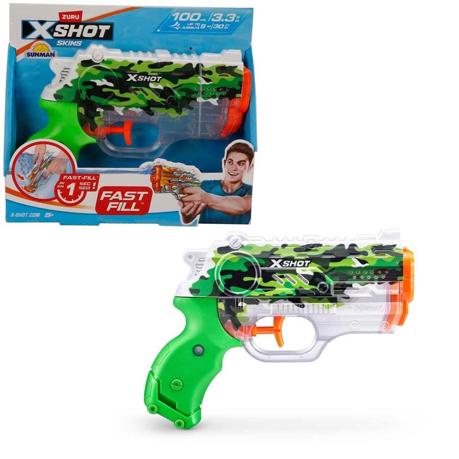 X-Shot Skins Nano Fast Fill Su Tabancası 