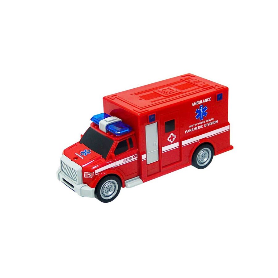 Sesli ve Işıklı Ambulans Kırmızı