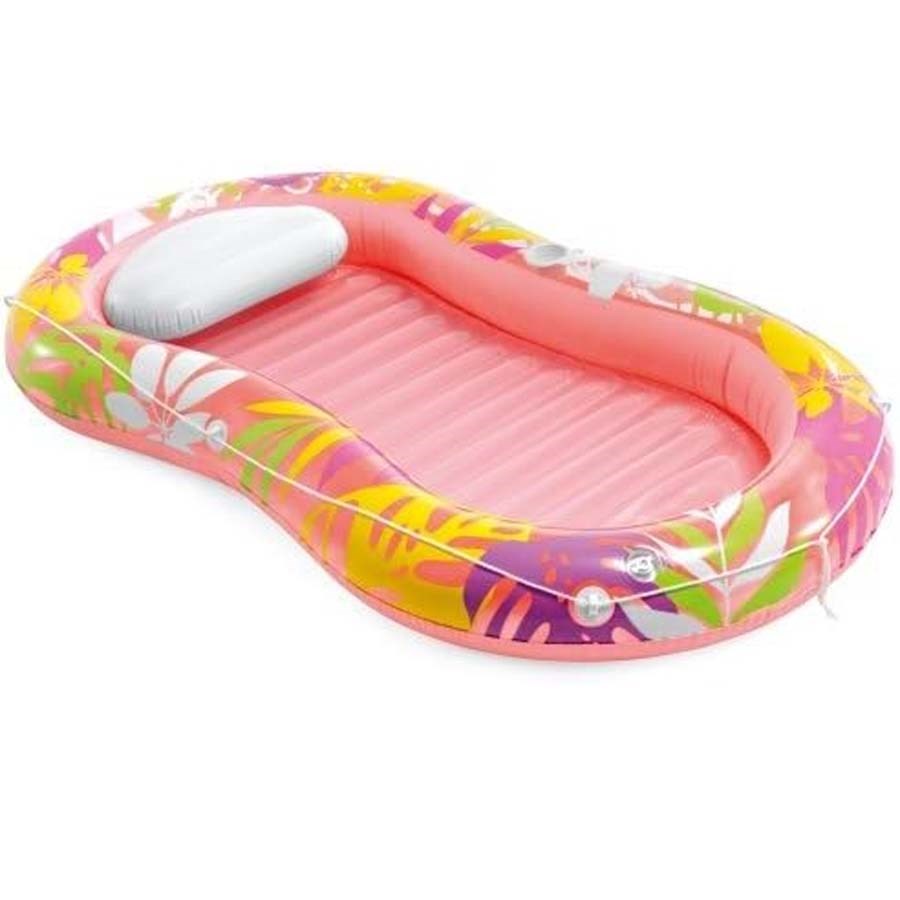 Intex Tropikal Desenli Şezlong Yatak 206 Cm 