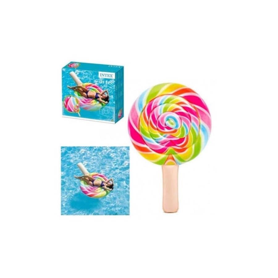 Intex Gökkuşağı Lolipop Yatak 208 Cm. 
