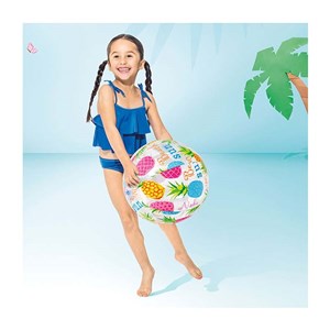 Intex Şeffaf Sevimli Desenli Top