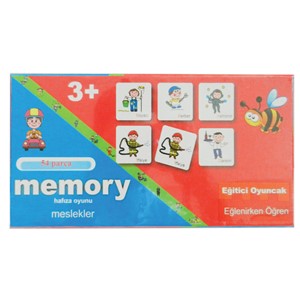 Memory 54 Parça Hafıza Oyunu Meslekler