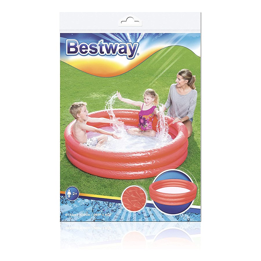 Bestway 51026 Renkli Üç Bölme Havuz 