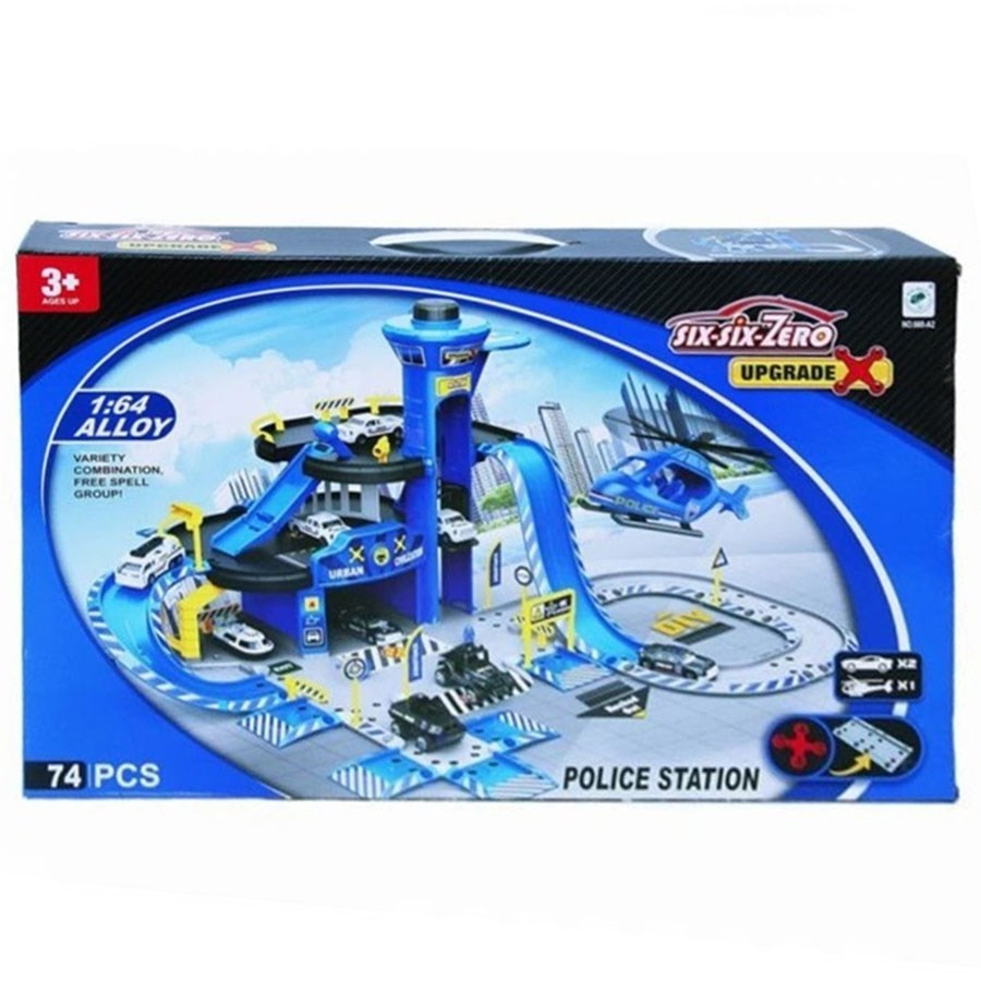 Polis Garaj Seti Büyük 74 Parça 
