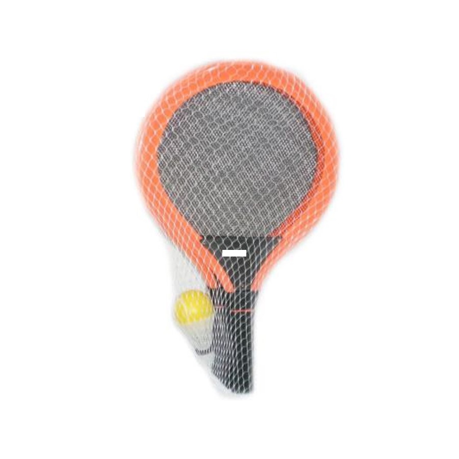 Badminton Raketi Fileli Stres Toplu 