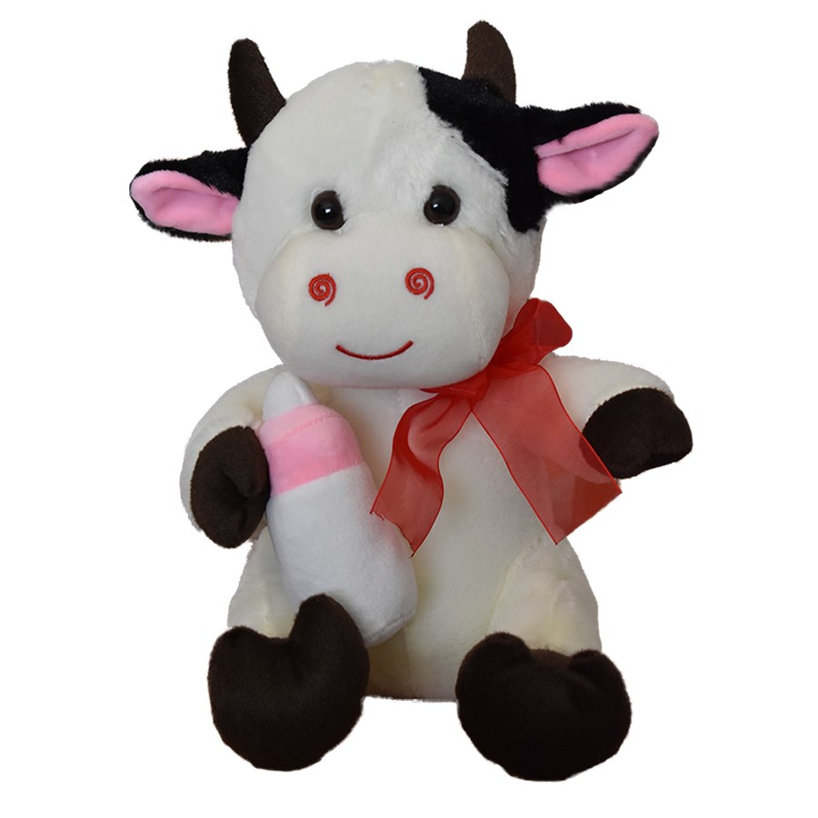 Peluş Oturan İnek 30cm 