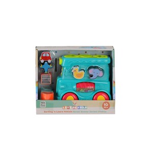 LC Renkli Bloklar Sevimli Otobüs