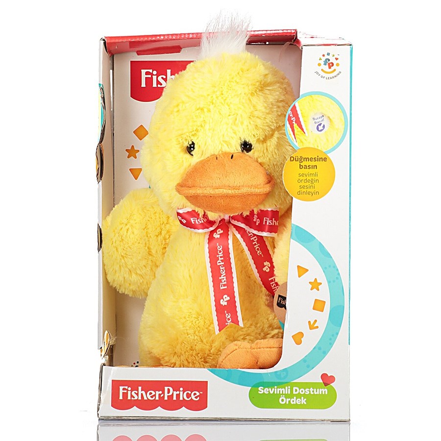 Fisher Price Oturan Peluş Ördek  