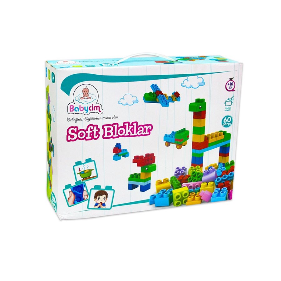 Soft Bloklar 60 Parça 