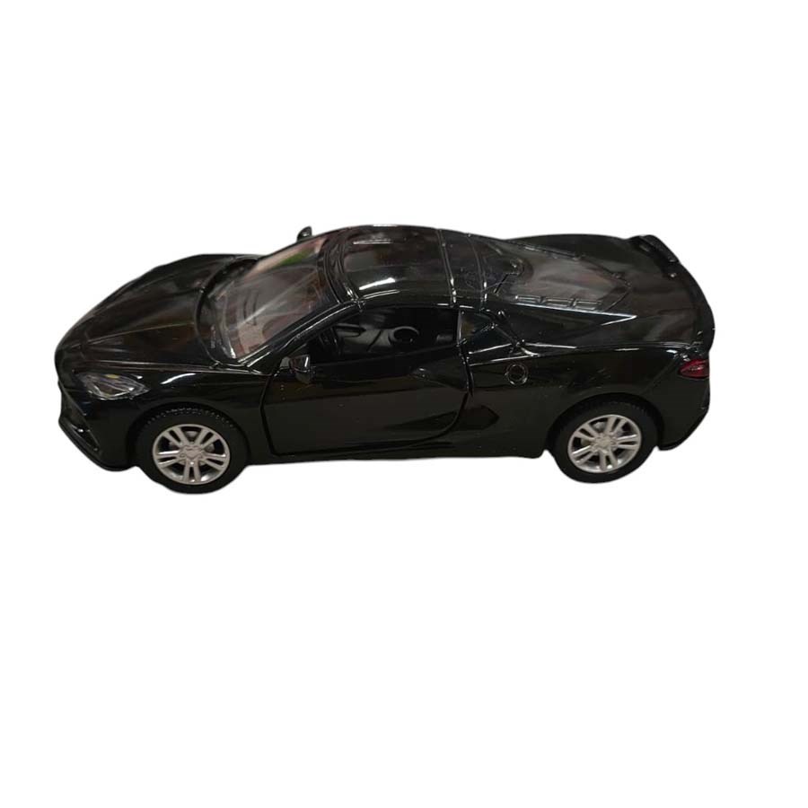 Metal Çekbırak Sesli Işıklı Corvette As Araba 1:36 