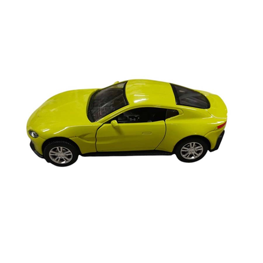 Metal Çekbırak Sesli Işıklı Corvette As Araba 1:36 