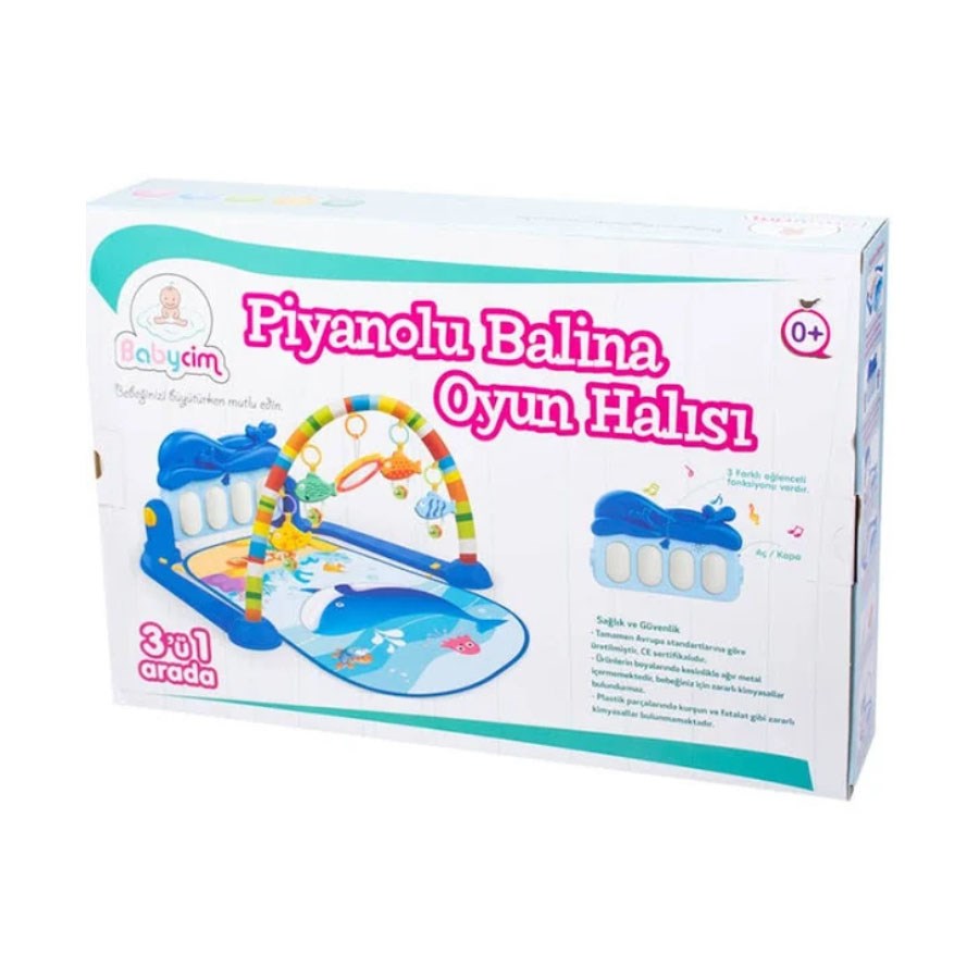 Piyanolu Balina Oyun Halısı  