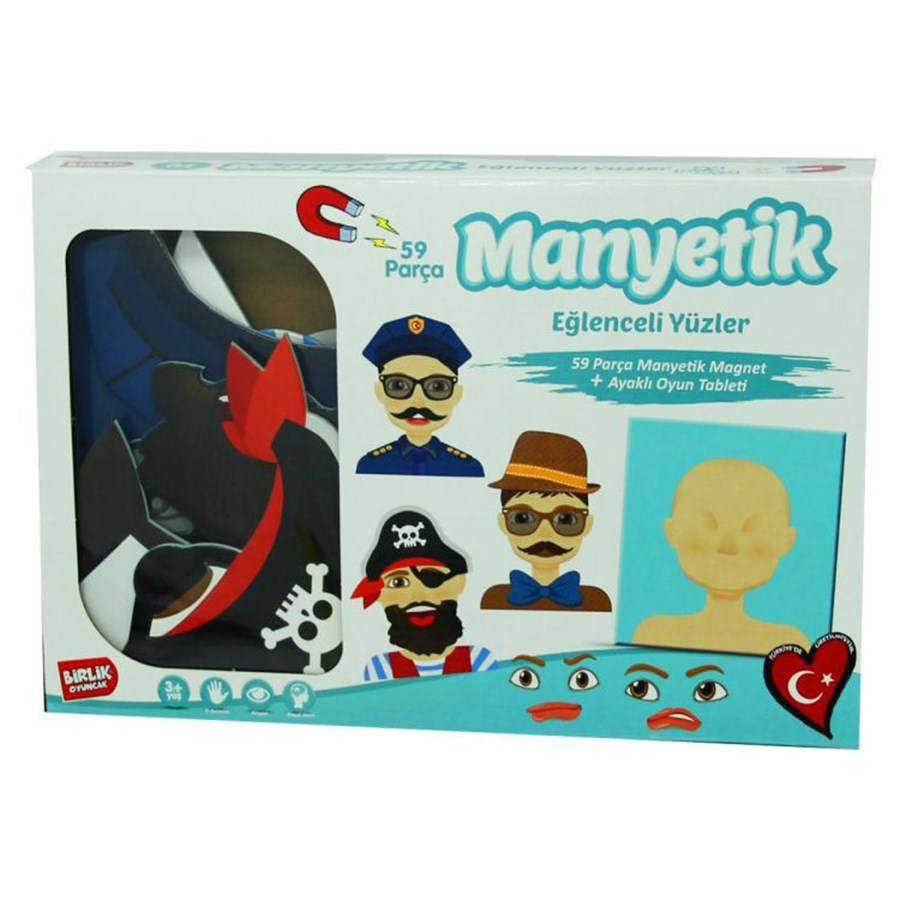 Manyetik Eğlenceli Yüzler 