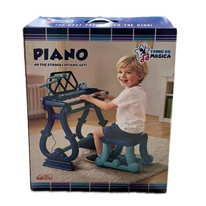 Ayaklı 49 Tuş Piano Org - Lacivert