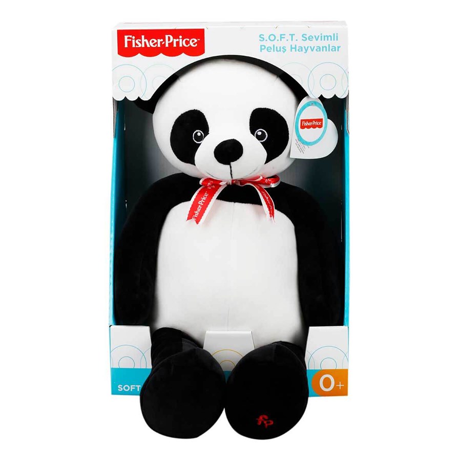 Fisher Price Soft Kumaşlı Oturan Dostum Panda 