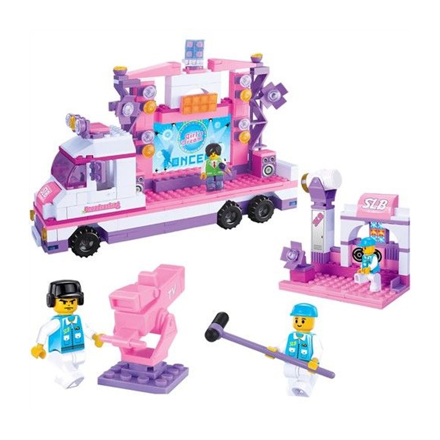 Lighting Stage Car Lego Set 