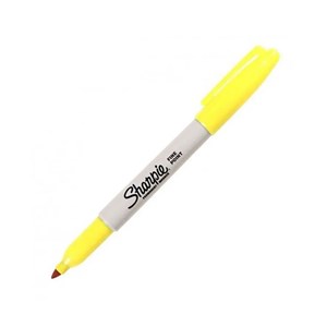 Sharpie Permanent Kalem Fine Koyu Sarı