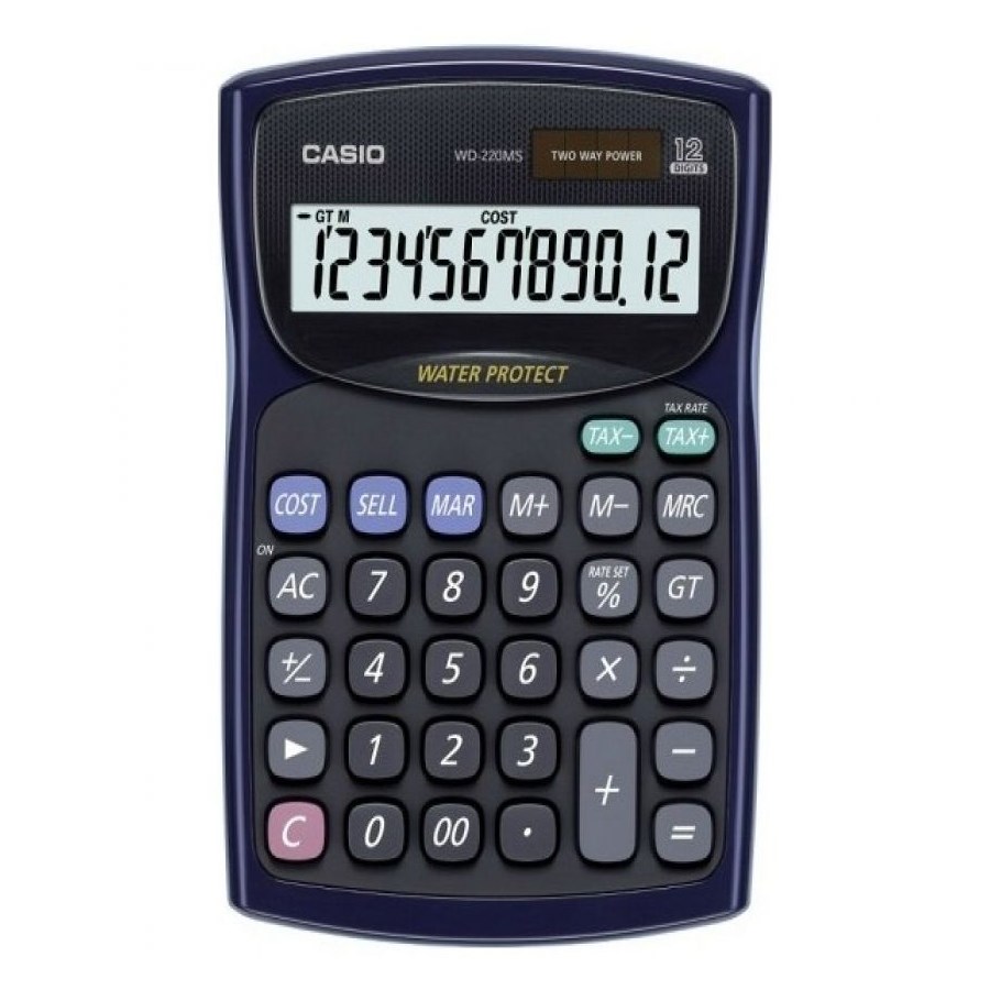 Casio Hesap Makinesi Masaüstü Wd-220Ms 12 Hane 