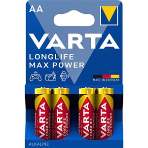 Varta Longlife Max Power Alkalin AA Kalem Pil 4lü