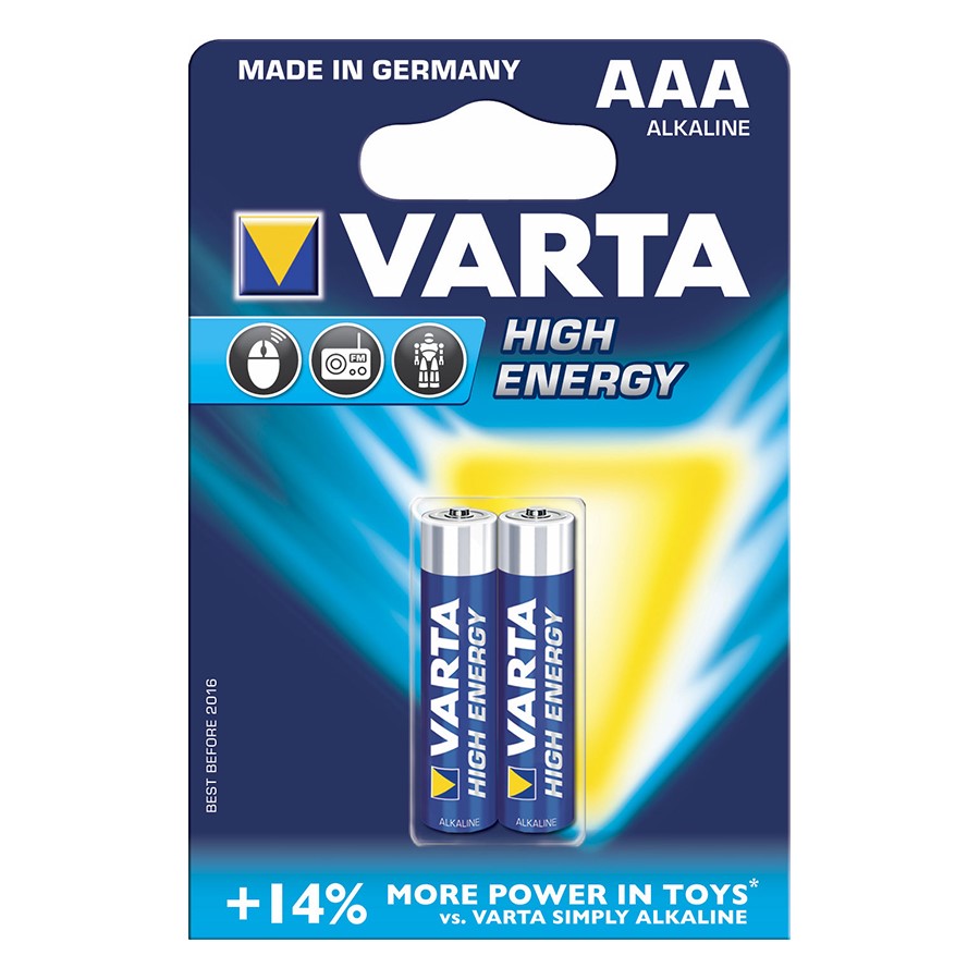 Varta Alkalin 2'Li İnce Pil Aaa 