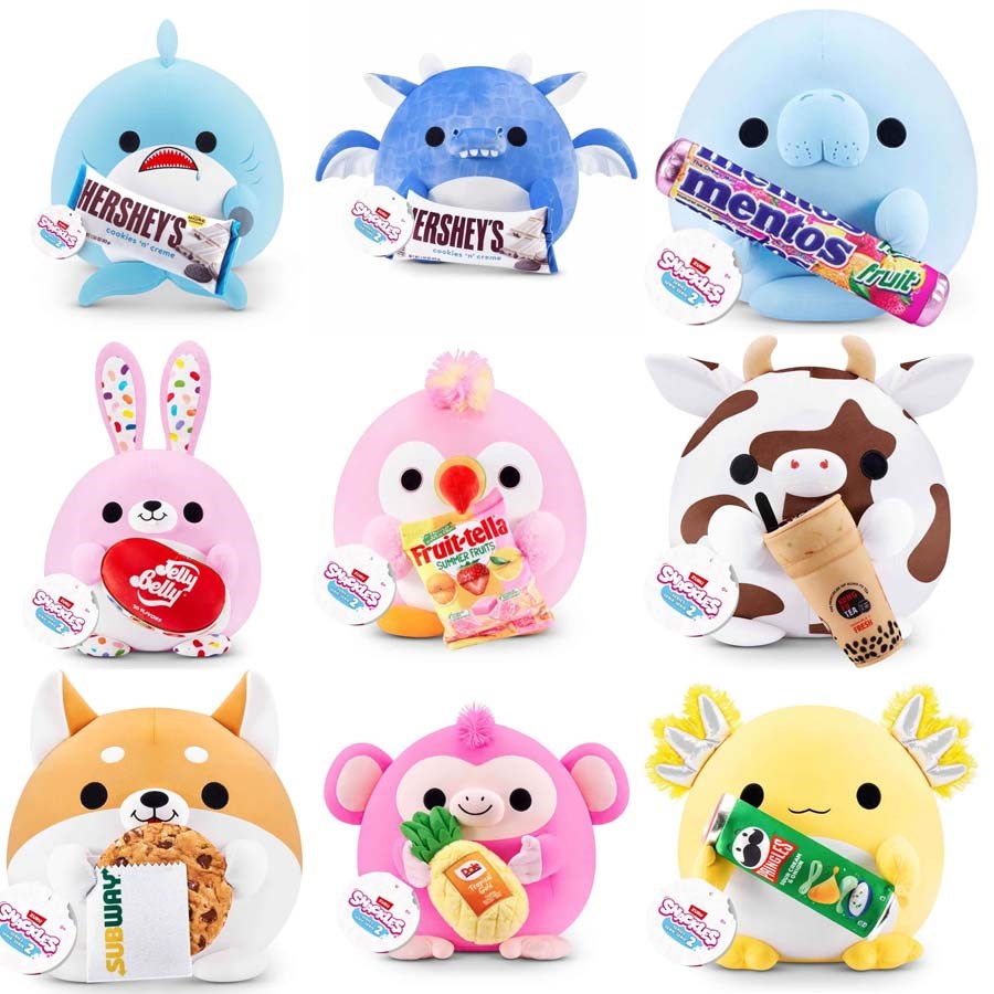 Snackles Aburcubur Peluş S2 35 Cm.