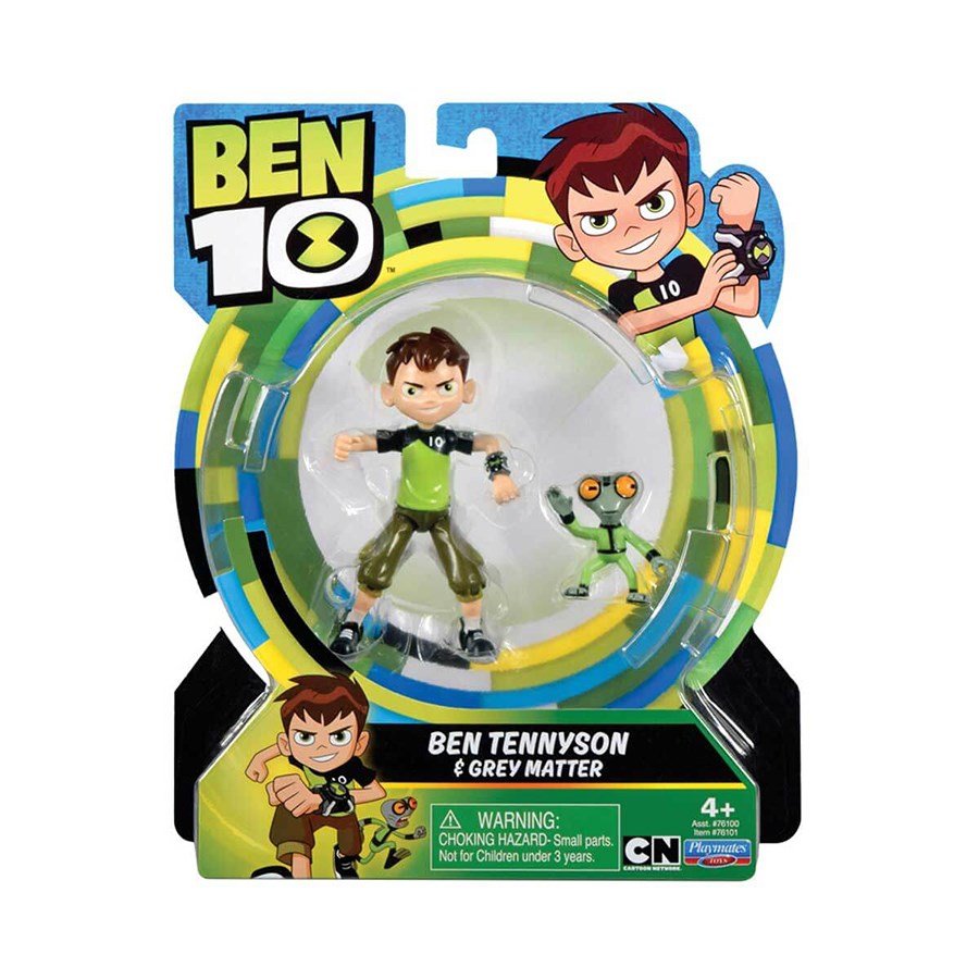 Ben 10 Aksiyon Figür Ben Tennyson&Grey Matter