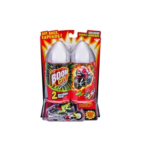 Boom City Racers Motorsiklet 2'li Paket