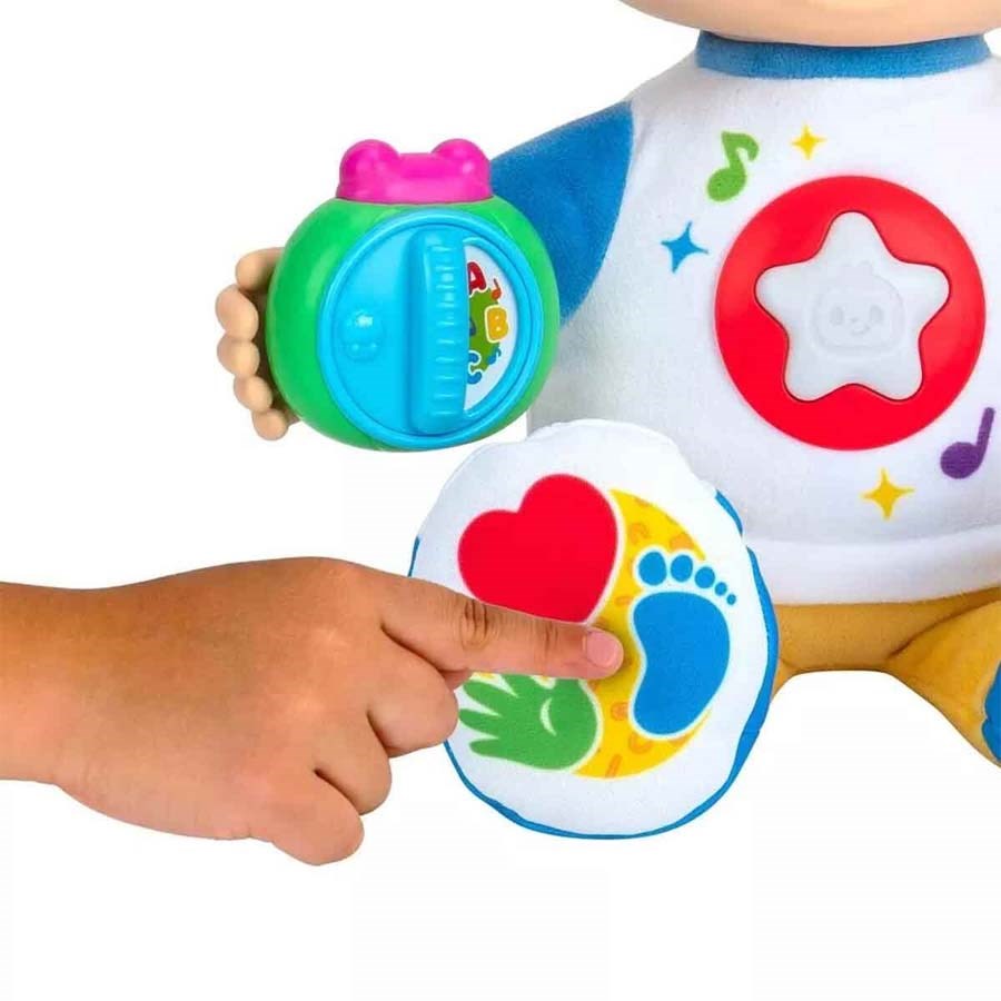 Sesli ve Işıklı Cocomelon JJ Peluş 32 Cm. 