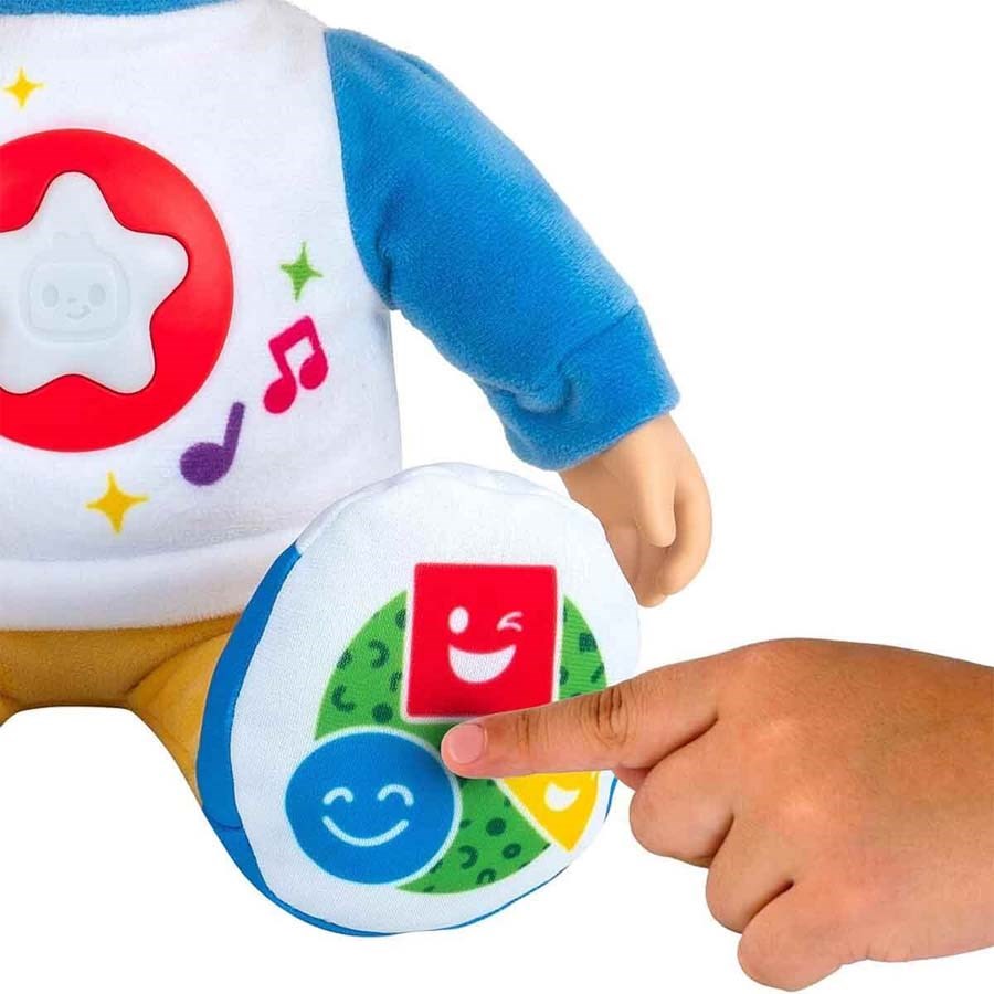 Sesli ve Işıklı Cocomelon JJ Peluş 32 Cm. 