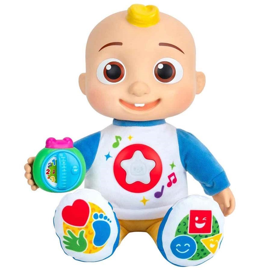 Sesli ve Işıklı Cocomelon JJ Peluş 32 Cm. 