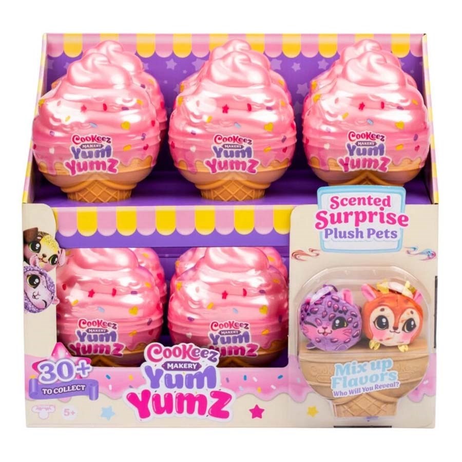 Cookeez Dondurmalar Kokulu Peluşlar İkili Paket 