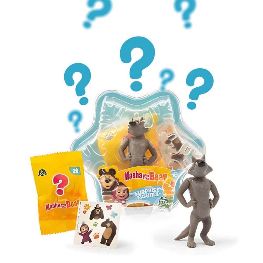 Masha ile Koca Ayı Figürlü Kartanesi Paketi 