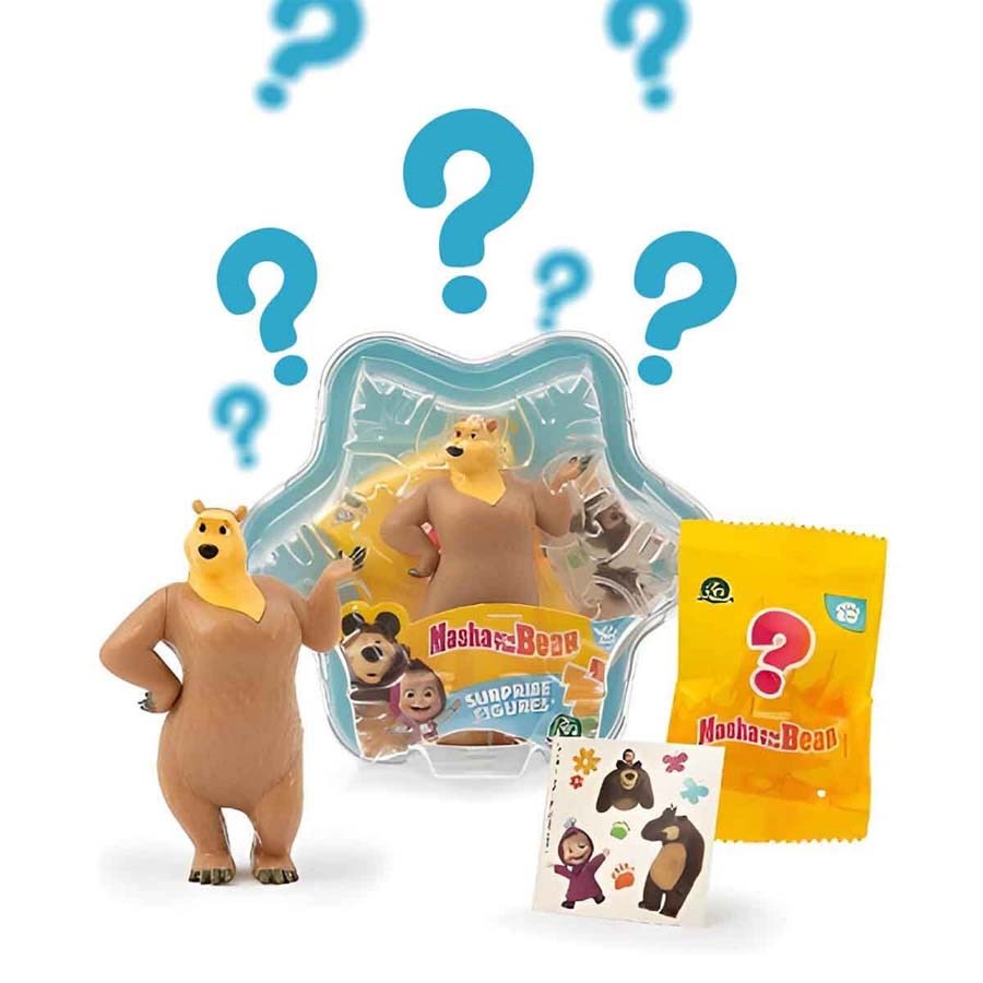 Masha ile Koca Ayı Figürlü Kartanesi Paketi 