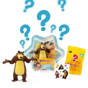 Masha ile Koca Ayı Figürlü Kartanesi Paketi