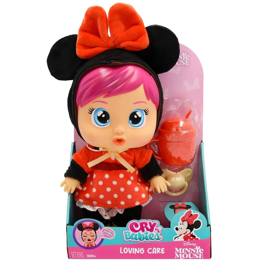 Cry Babies Love & Care Minnie 