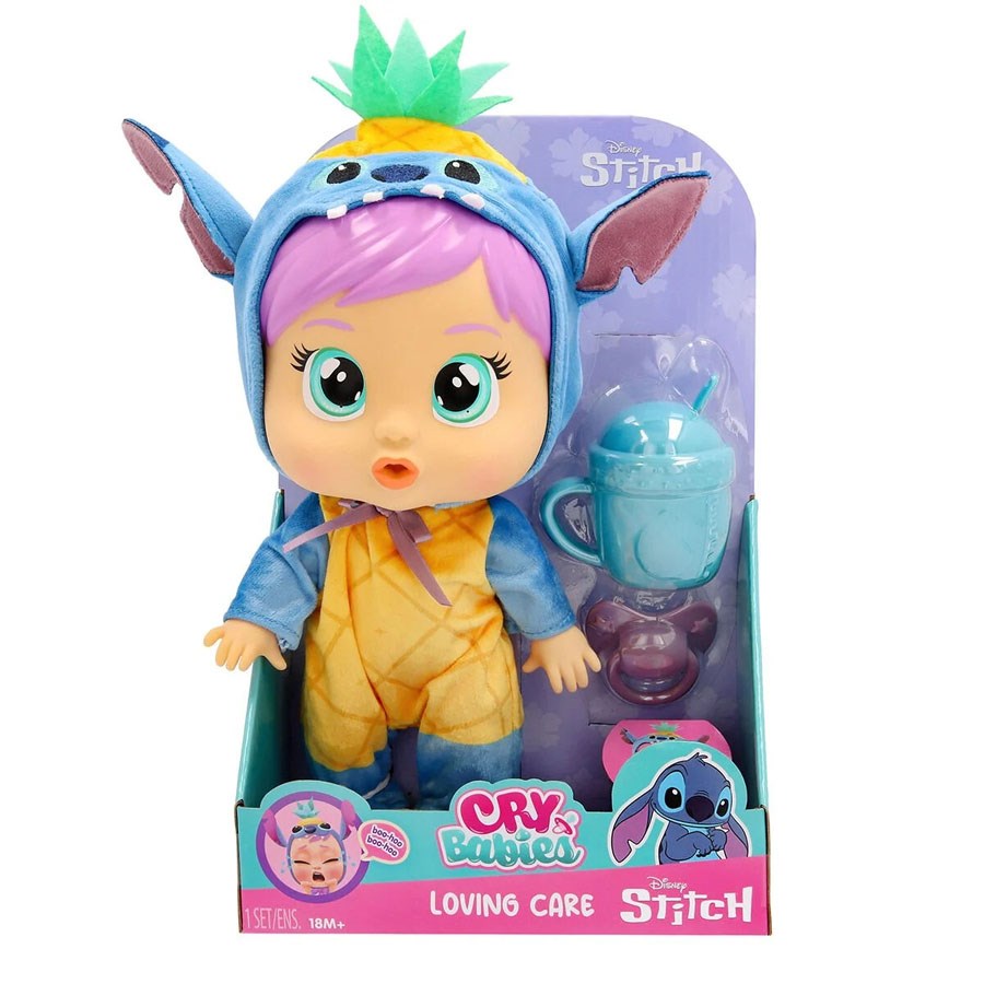 Cry Babies Love & Care Stitch 