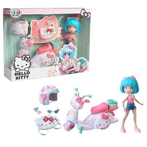 Hello Kitty Manga Bebek Pretty Pink Figür Seti