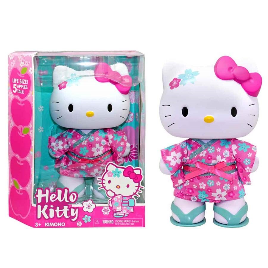 Hello Kitty Kimono Kostümlü Kokulu Figür 30 Cm.