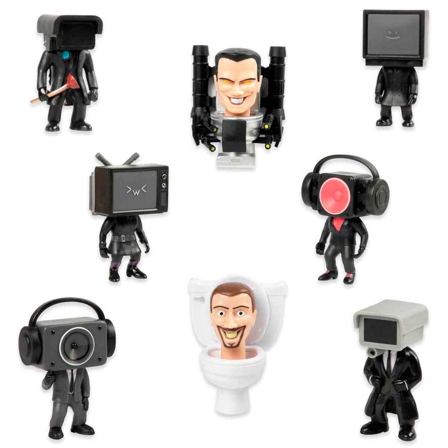 Skibidi Toilet Sürpriz Figür Paketi S1 