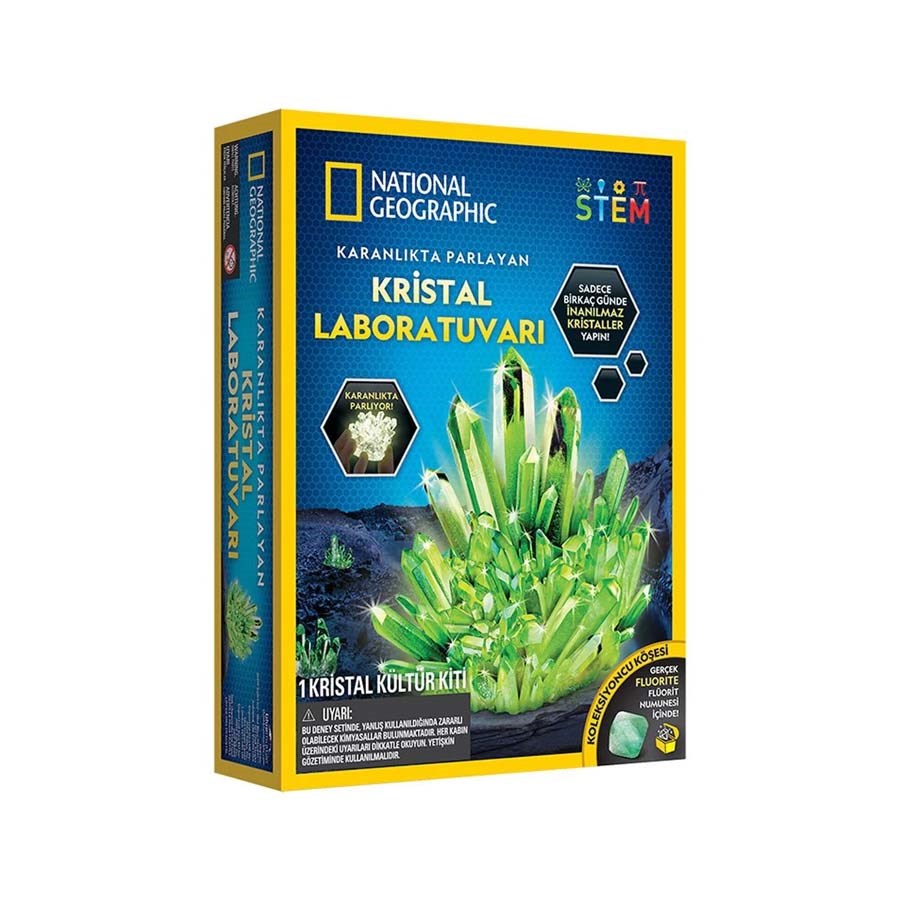 National Geographic Parlayan Kristal Kiti Seti 