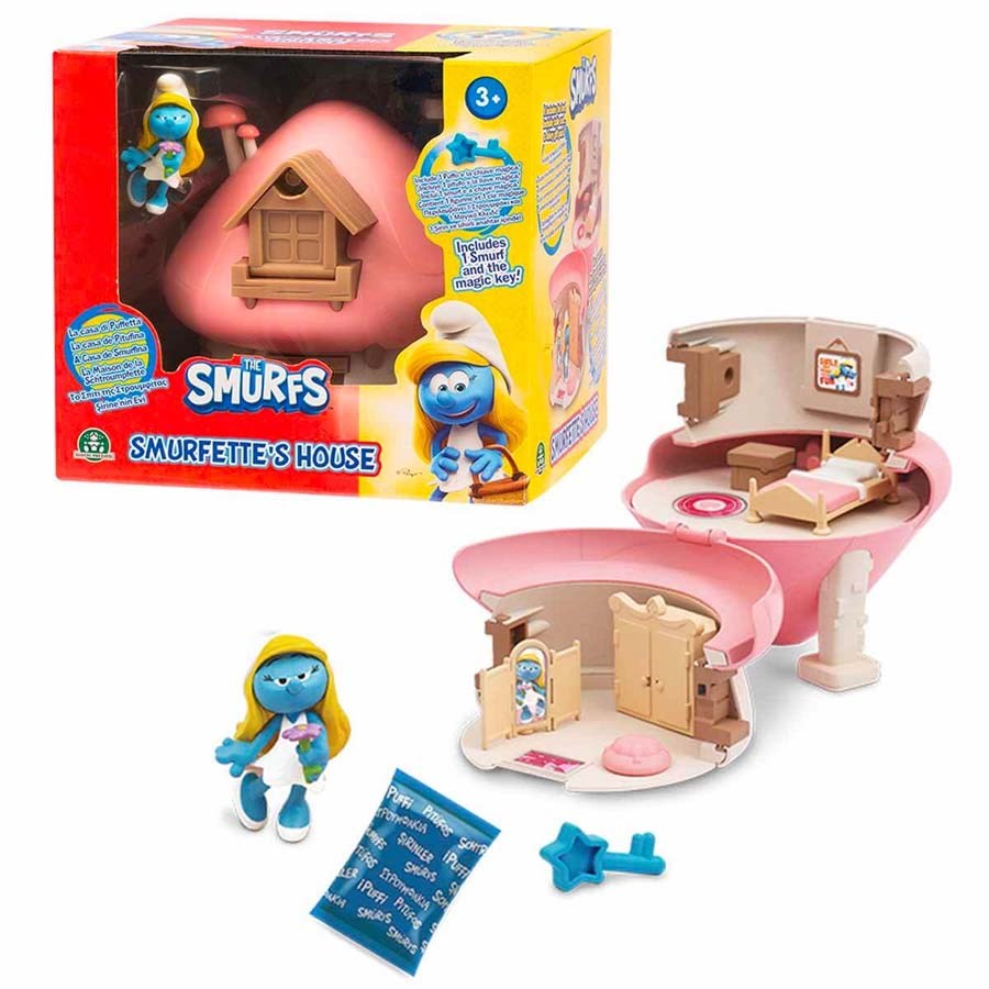 Şirinler Evi Oyun Seti 